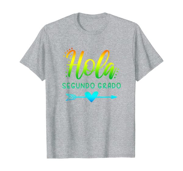 

spanish hello second grade, White;black
