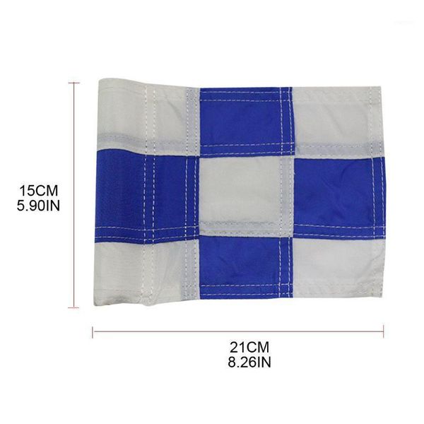 

golf training aids checkered flag with tube inserted putting green flags for yard durable h8wc1