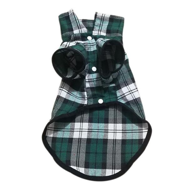 

dog apparel shirt plaid cotton pet clothes costume costumes for small dogs 100%