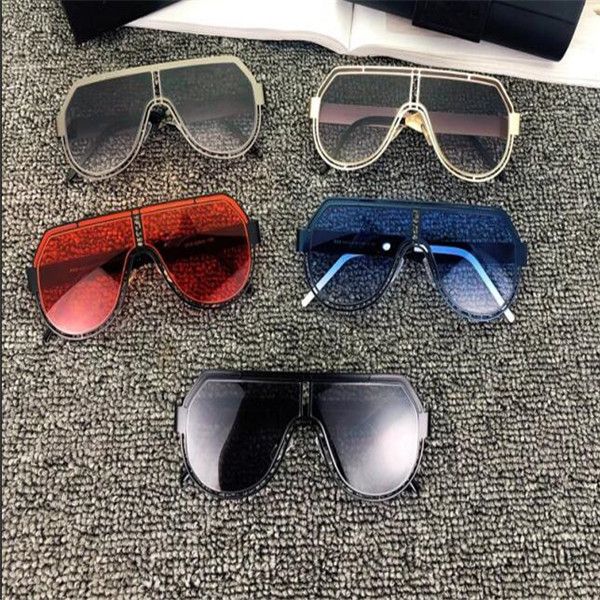 

5color men and women couple sunglasses brand design on the mirror, casual glasses, unique fine plate temples, White;black
