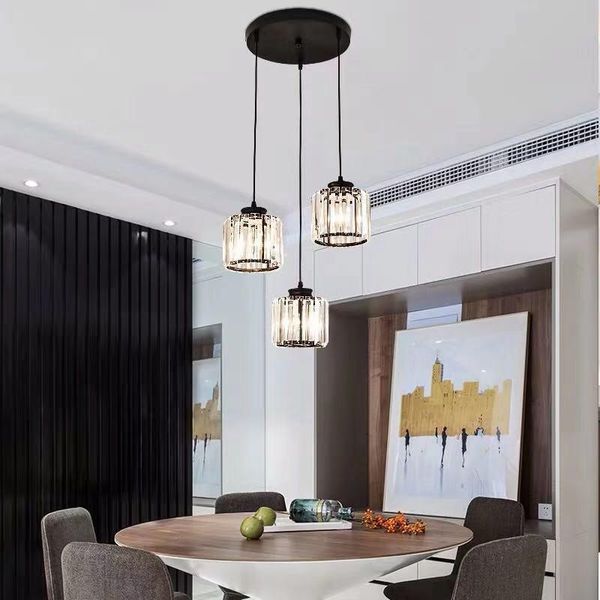 

crystal pendant lamp crystal dining room lamp bar resturant canteen