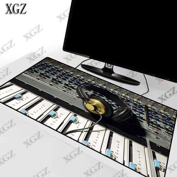 

mouse pads & wrist rests xgz cool headphones music office large pad game gamer gaming pc notebook mousepad keyboard compute anime desk table
