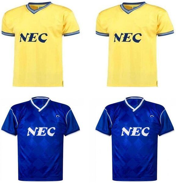 

efc 1995 ferguson retro soccer jersey kanchelskis rideout limpar 86 87 88 hinchcliffe jackson stuart home horne hgcfghm, Black;yellow