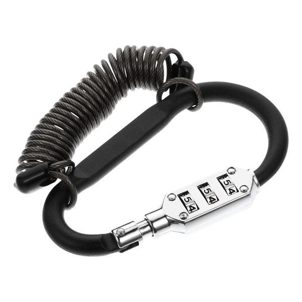 

bike locks 1 set lock anti-theft four-digit chain useful tool
