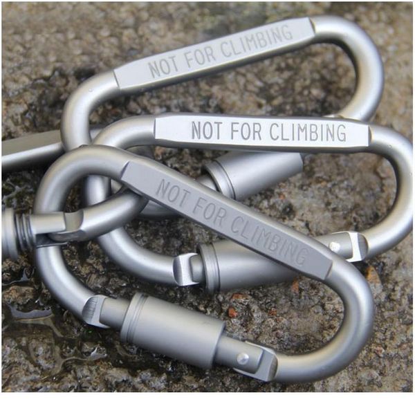 

aluminum alloy d-shape buckle carabiner travel kit camping equipment survival gear camp mountaineering hook outdoor c jllkzs