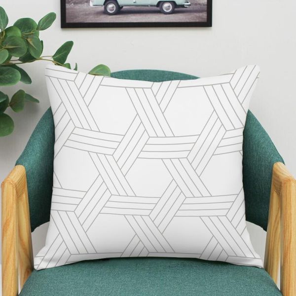 

cushion/decorative pillow white solid color single side cushion covers throw sofa bed decorative livingroom pillows case home decoration win