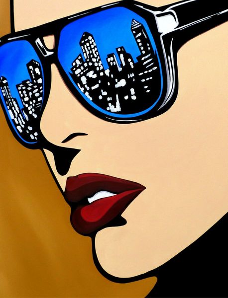 

pop woman huge abstract art home decor handpainted &hd print oil painting on canvas wall art canvas pictures 210210