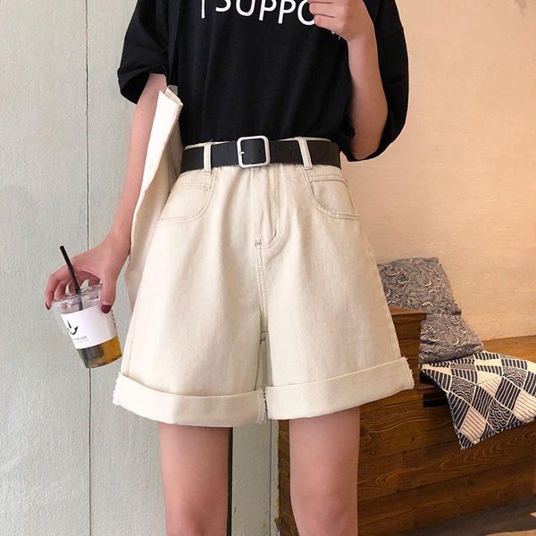 

women's jeans make leisure loose wide-legged pants cowboy edge, Blue