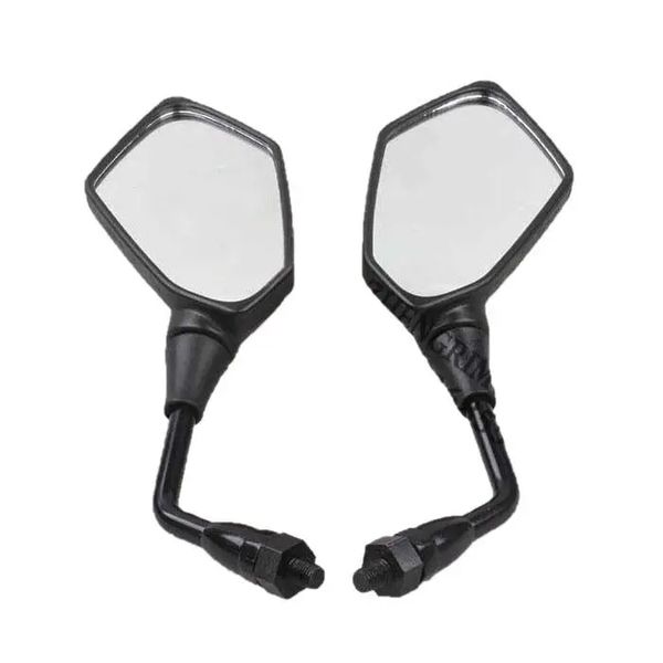 

motorcycle mirrors for kawasaki z1000 black rear view