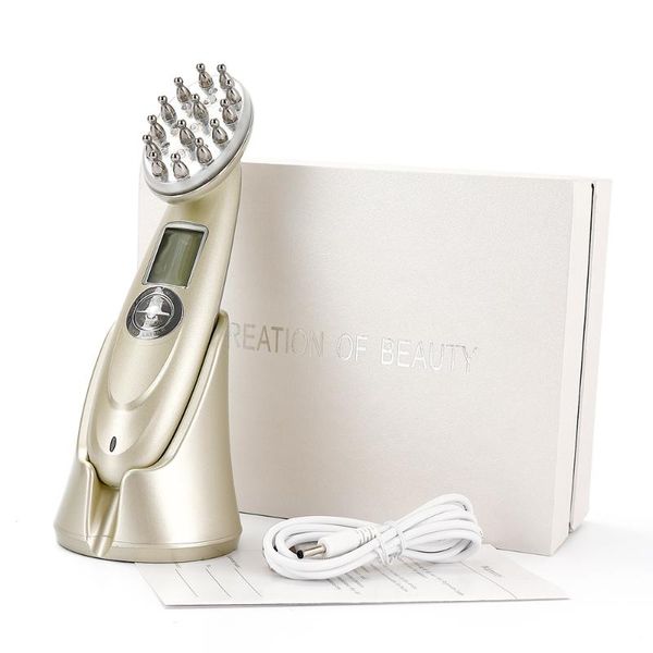 

electric hair brushes laser growth comb anti loss treatment infrared rf nano red light ems vibration massage b care