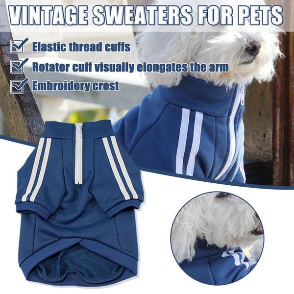 

2021 new spring and autumn trend pet sportswear nostalgic temperament teddy corg