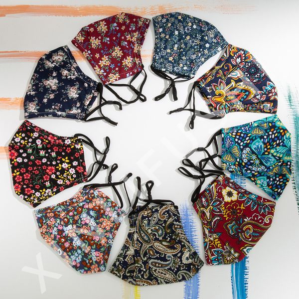 

warm grid pattern personalized breathable printed fashion decoration stereo necklace hanging ear mask