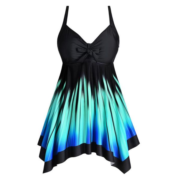 

plus size tracksuits two piece swimsuit 2021 conservative swimwear women shorts tankini push up bathing suit beachwear d30, Black