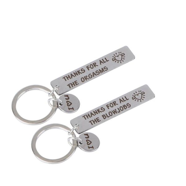 

keychains 2pcs couple key chains rings pendants bag holiday gifts, Silver