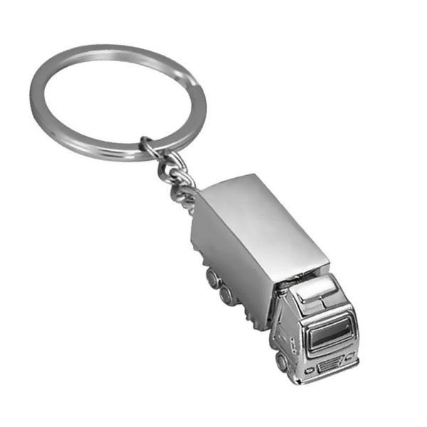 

keychains truck creative pendant keychain gift, Silver