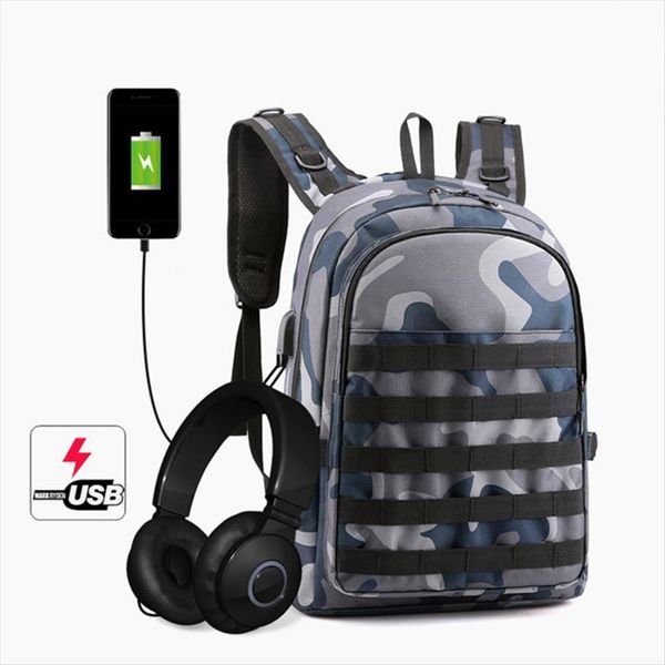 

pubg backpack men bag mochila battlefield infantry pack camouflage travel school bags for boy cosplay level 3