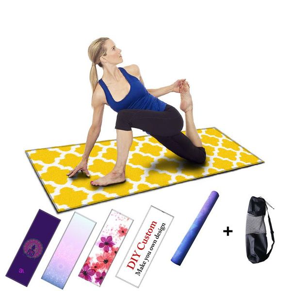 

floding yoga exercise mat pilates pad fitness mats for yoga pads for lose weight carpet with bag