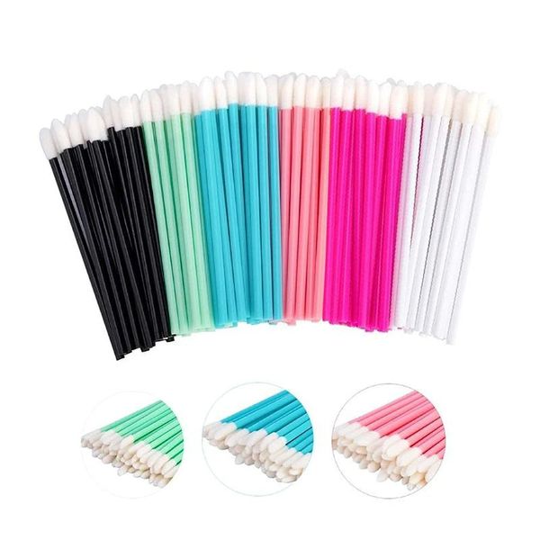

makeup brushes 300pcs multicolor disposable lip gloss applicators make up brush lipstick applicator tool
