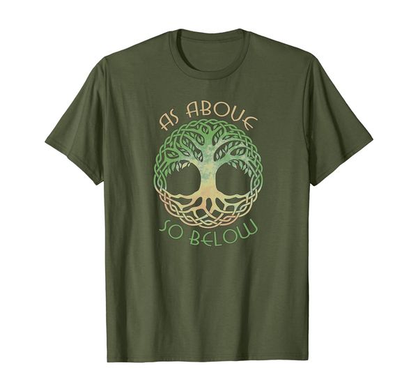 

Wicca Shirt, As Above, So Below Wiccan/Pagan T-shirt, Mainly pictures