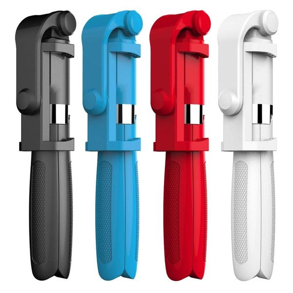 

mini universal bluetooth selfie stick tripod monopod for - android- monopods
