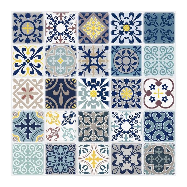 

wall stickers pattern splicing home decorations anti-fouling for coffee shops waterproof and splash-proof wallpaper bars