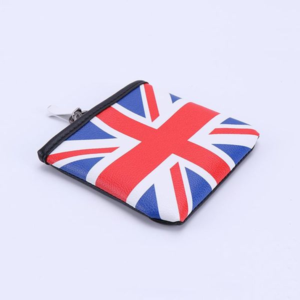 

car organizer union jack leather auto air outlet pouch box bag cell phone pocket storage holder for min cooper countryman jcw x1