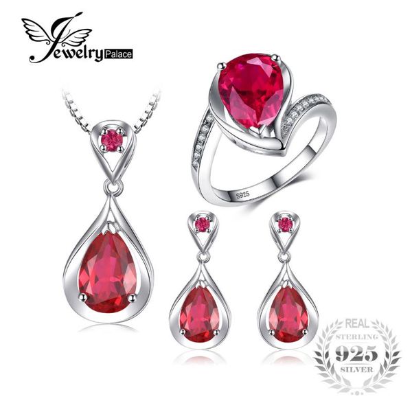 

bracelet, earrings & necklace jewelrypalace heart set 925 sterling silver ring pendant earring mother's gift - a romantic expre, Black