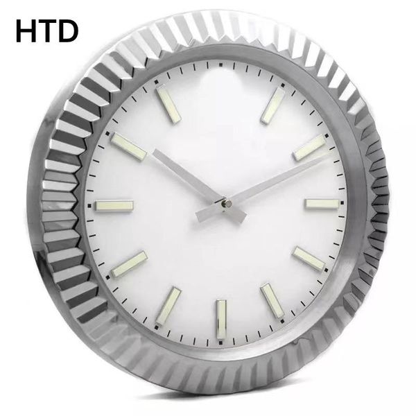 

metal watch luminous clocks luxury design wall clock metal wall clocks relogio de parede logos gift