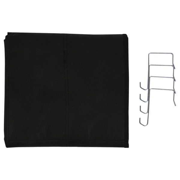 

clothing & wardrobe storage over the door shoe organizer, clear hanging rack, fabric closet organizer bag, 24 large mesh pockets