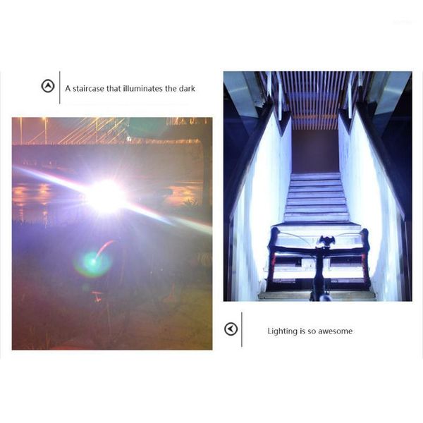 

bike lights bicycle front lamp usb recharger mtb strong light waterproof night riding do21