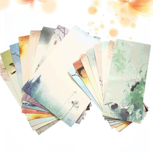 

gift wrap 8 sets chinese style printing envelope and letter set papers beautiful pattern envelopes writing stationery random