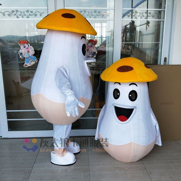 

mascot costumes mushroom mascot costume tv advertising commercial costume fancy dress christmas for halloween party event, Red;yellow