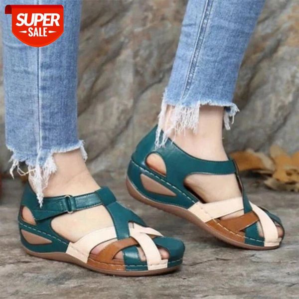 

women sandals waterproof slip on round female slippers casual comfortable outdoor fashion sunmmer plus size shoes women #bc1z, Black