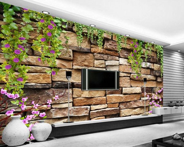 

wallpapers rock stone nature style sofa living room wall po mural wallpaper custom 3d bedroom restaurant