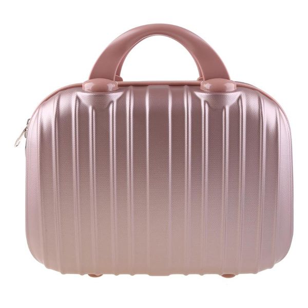 

cosmetic bags & cases 066f 14in case luggage small travel portable carrying suitcase for makeup