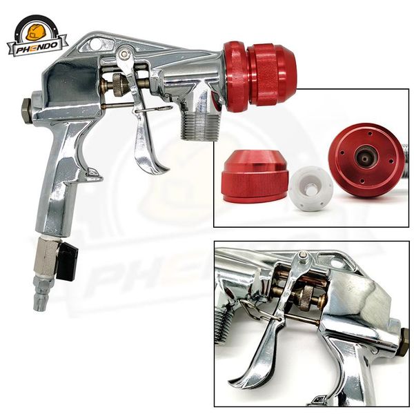

professional spray guns phendo 1800 texspray air trigger gun paint stone-texture for putty sandblaster real stone