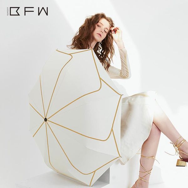 

umbrellas small simple folding umbrella women sun rain light uv protection parasol windproof travel portable pocket fashion u5b
