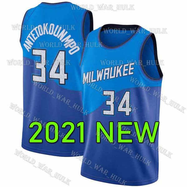 

MilwaukeeBucksGiannis 34 Antetokounmpo Ray Retro Allen Mesh Blue 2021 Finals City Patch Mens Basketball Jerseys, Color1