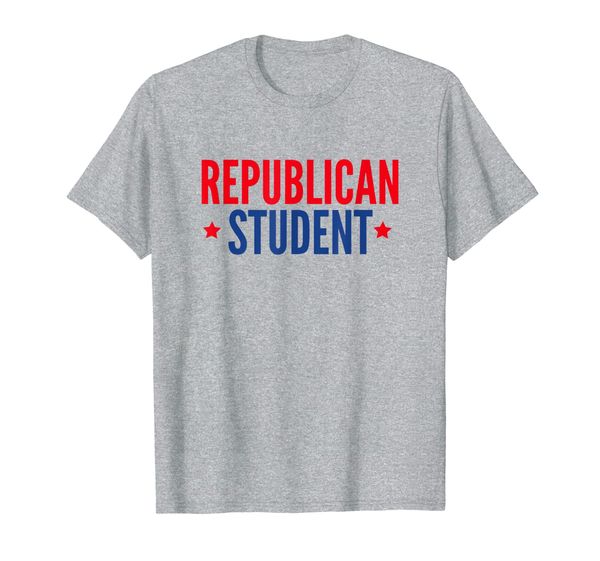 

republican student vote t-shirt, White;black