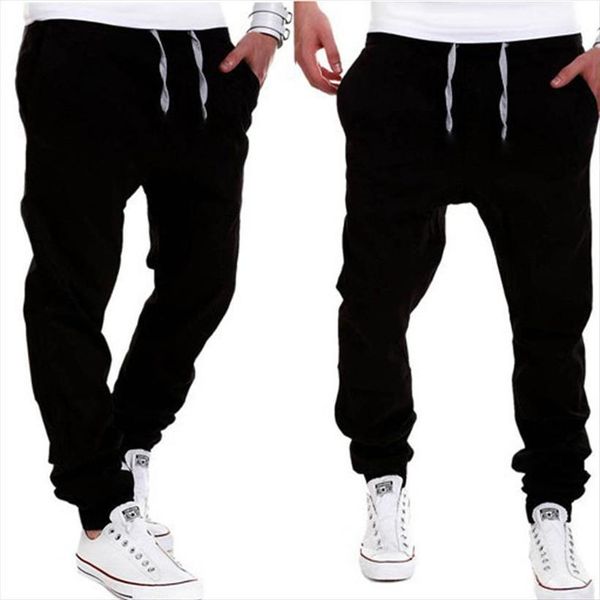 

joggers brand male trousers casual women pants solid sweatpants jogger khaki black large size 3xl 6 color