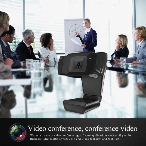 

usb2.0 wired webcam up&down 30 degrees rotatable auto focus 720p hd camera with microphone for computers/pc/lap webcams