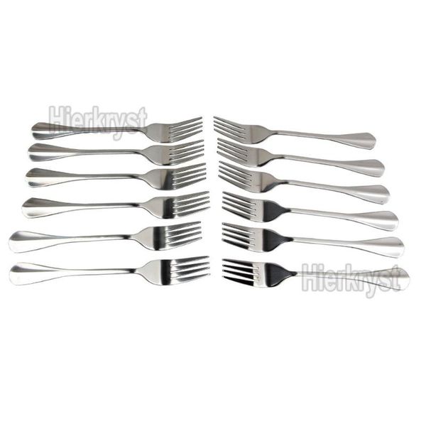 

forks 12pcs 304 stainless steel utensil dinner fork cutlery spare tea flatware