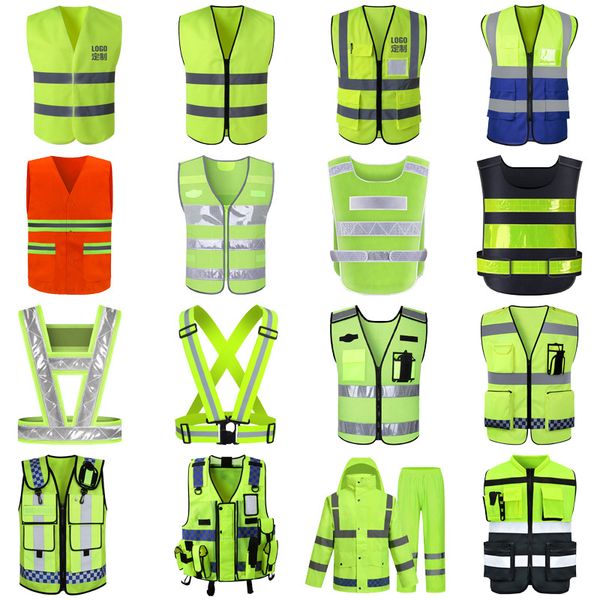 

wholesale reflective vest personal protective equipment safety clothing for industrial high visibility workplace safety ppe oem