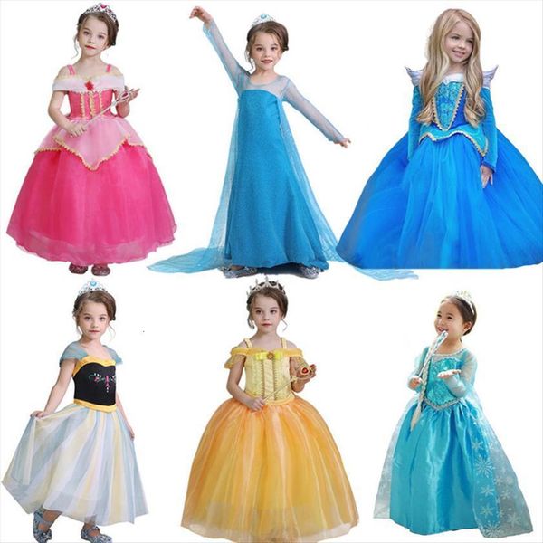

halloween carnival party costume girl dress girls princess fancy kids for frock children prom gown designs, Red;yellow