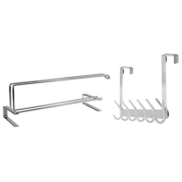 

hooks & rails paper towel holder,hanging holder over the door hook,304 stainless steel