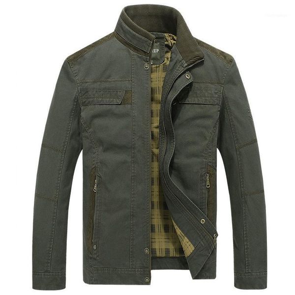 

men's jackets winter jacket men denim bomber army coat stand collar clothes spring autumn streetwear casaco masculino, Black;brown