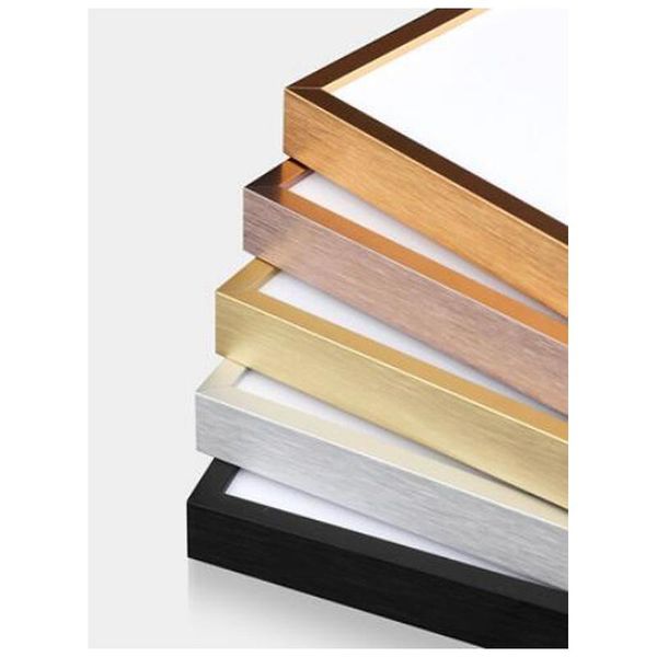 

frames aluminum alloy picture frame mounting simple narrow border advertising poster wall po custom any size