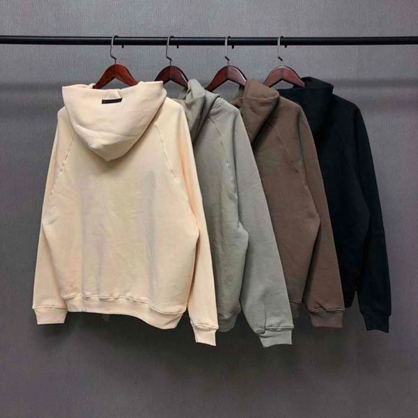 

21ss fashion autumn winter hoodies letter hip hop oversize sweatshirt hooded men's streetwear pullover, Black