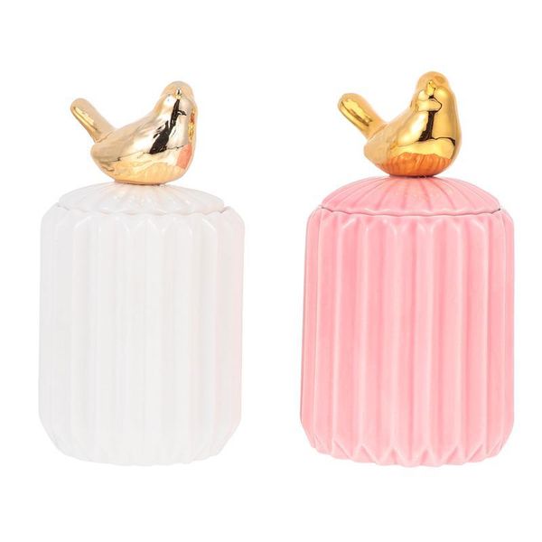 

gift wrap ceramic candy box wedding party kitchen sealing jar snack storage container