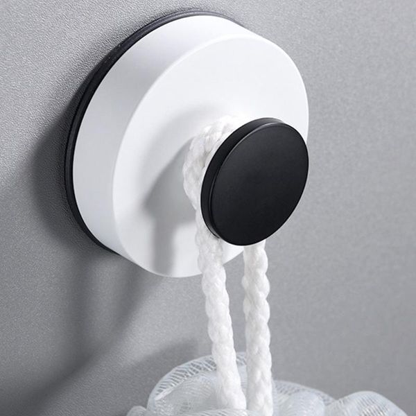 

robe hooks el kitchen wall mounted plastic household bedroom mini hook removable punch round bathroom decorative suction cup
